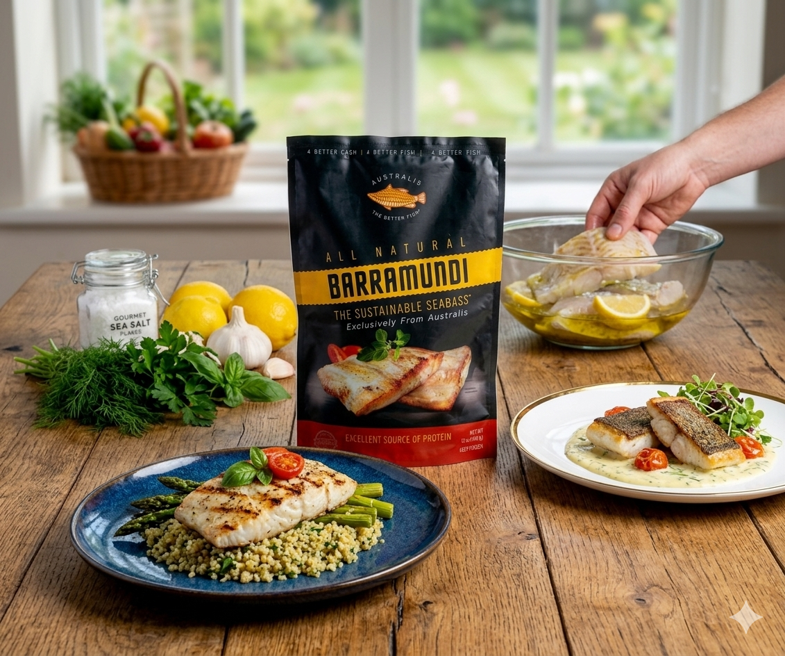 Barramundi Fillets 300/500g (Topsail)