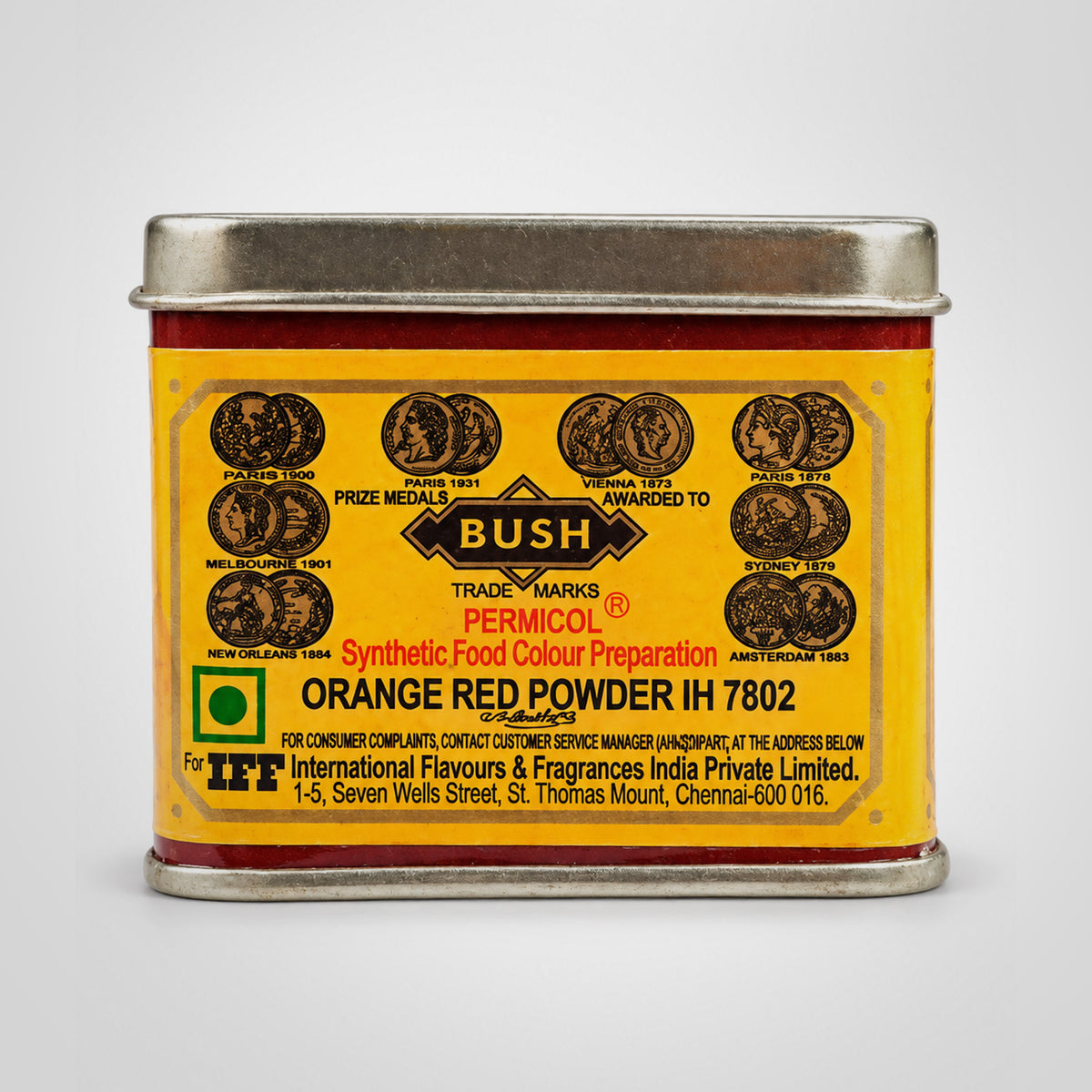 Orange Red Colour 1KG- Bush