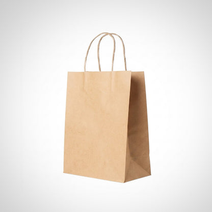 Brown Paper Takeaway Bags (Medium) x250