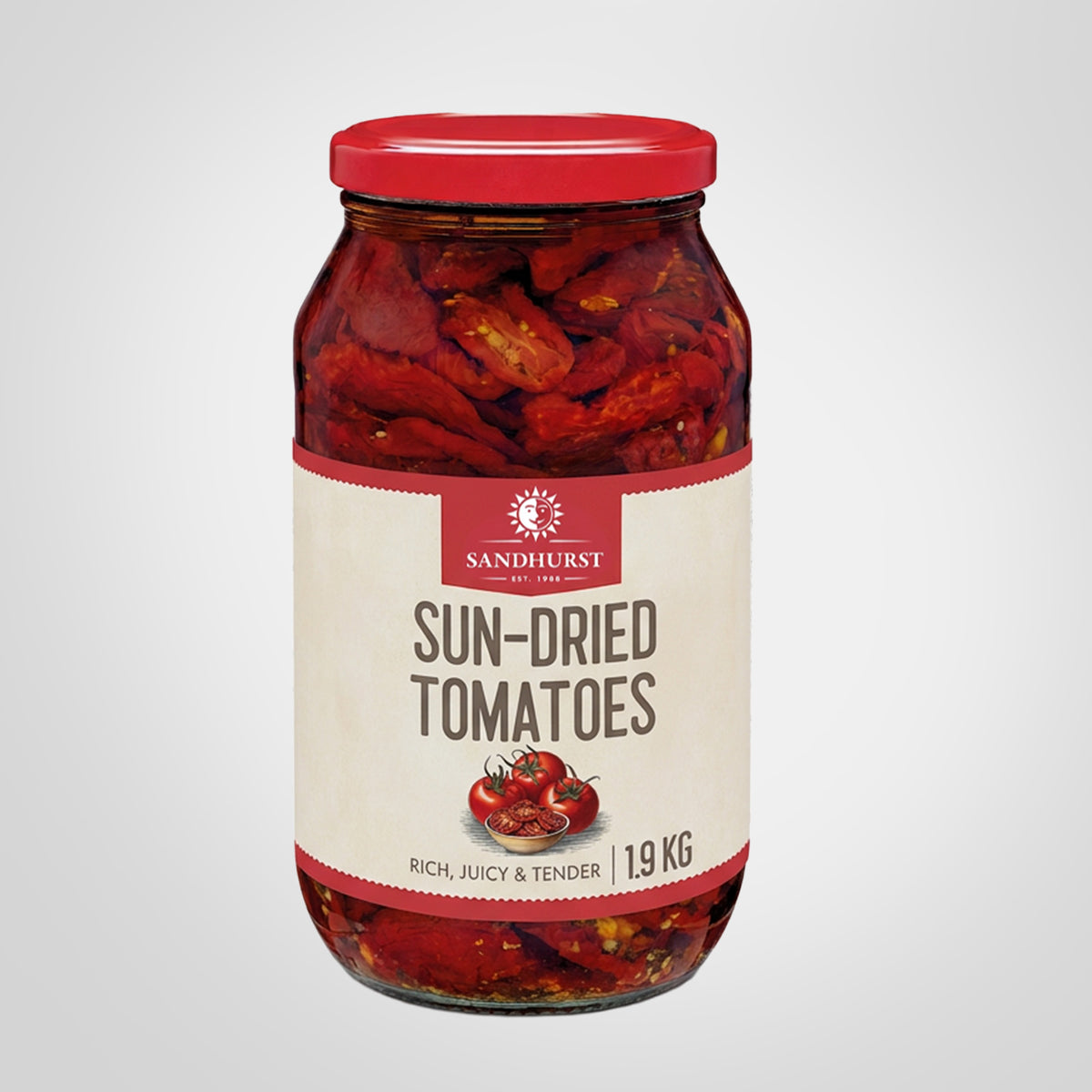 Sun-Dried Tomatoes 1.9kg- Sandhurst