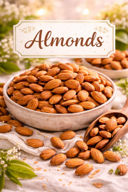 Raw Almonds Bulk 1kg