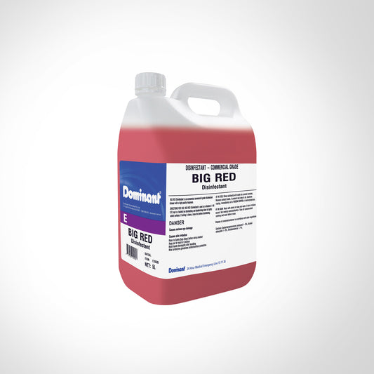Dominant Big Red Commercial Grade Disinfectant 5L