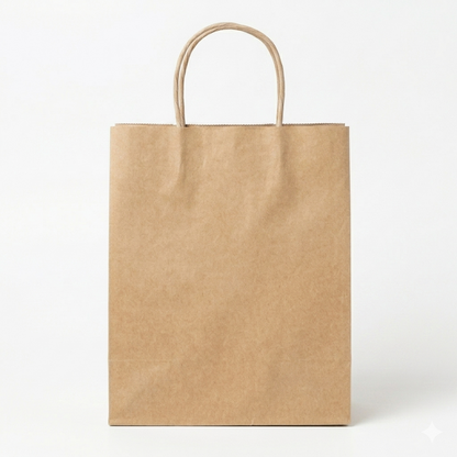 Brown Paper Takeaway Bags (Medium) x250