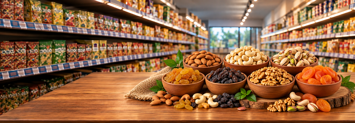 Premium Wholesale Nuts & Dry Fruits